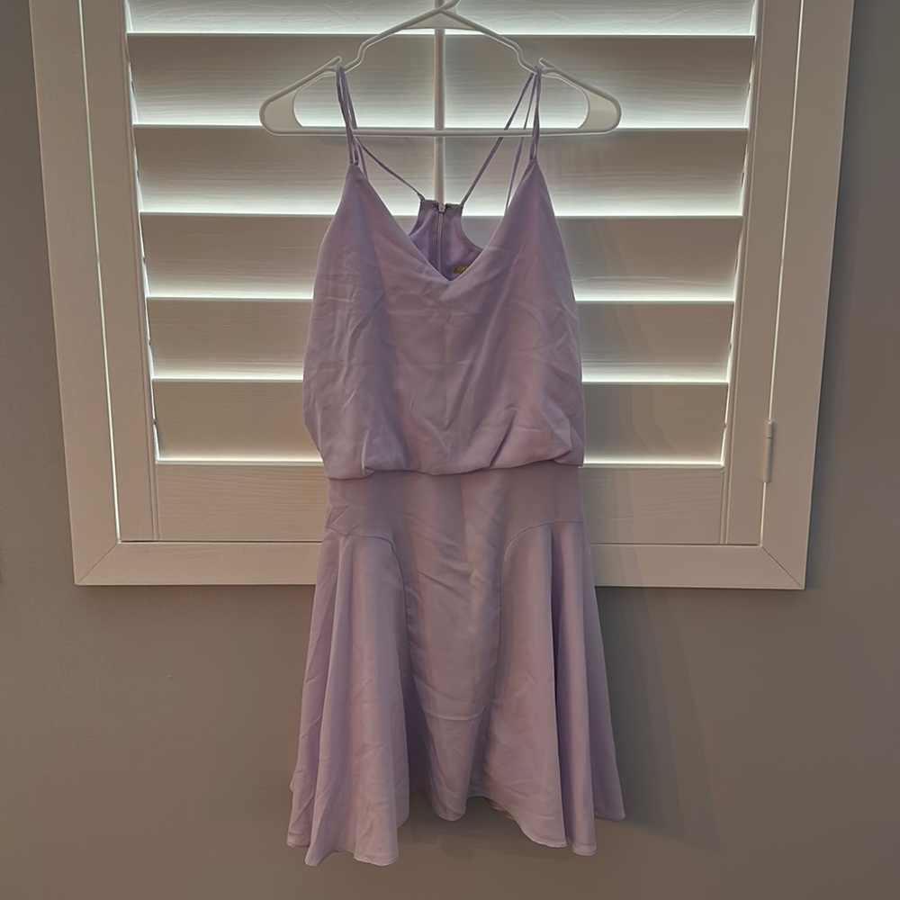 Beautiful lavender dress by Gianni Bini.